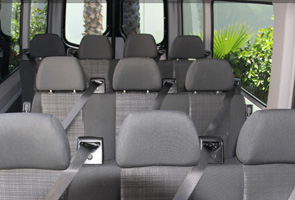 12 passenger sprniter van rental seats