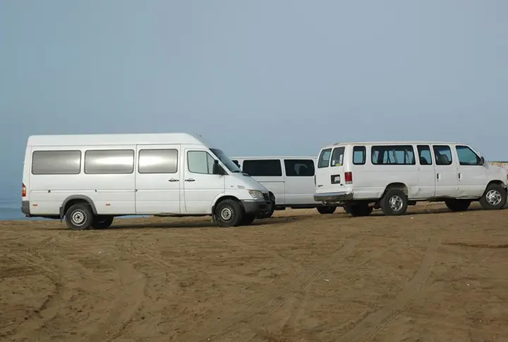 Sprinter van rental fleet in 2007