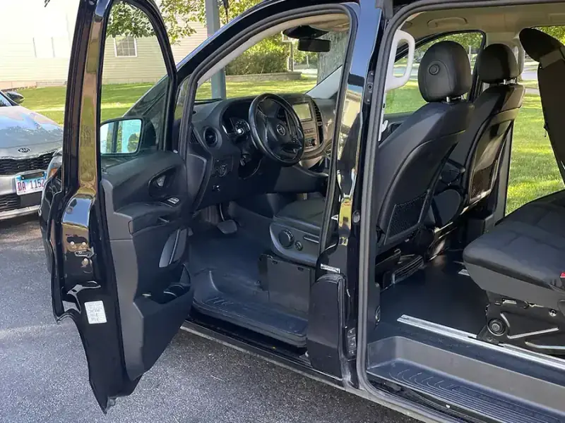 V-Class side profile for European road trip rental