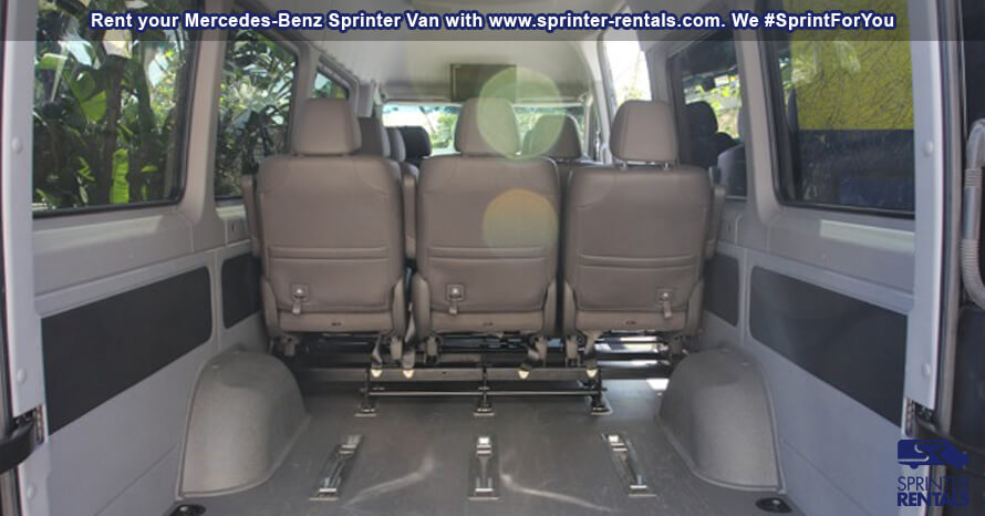 9 Passenger Comfort Sprinter Van Rental