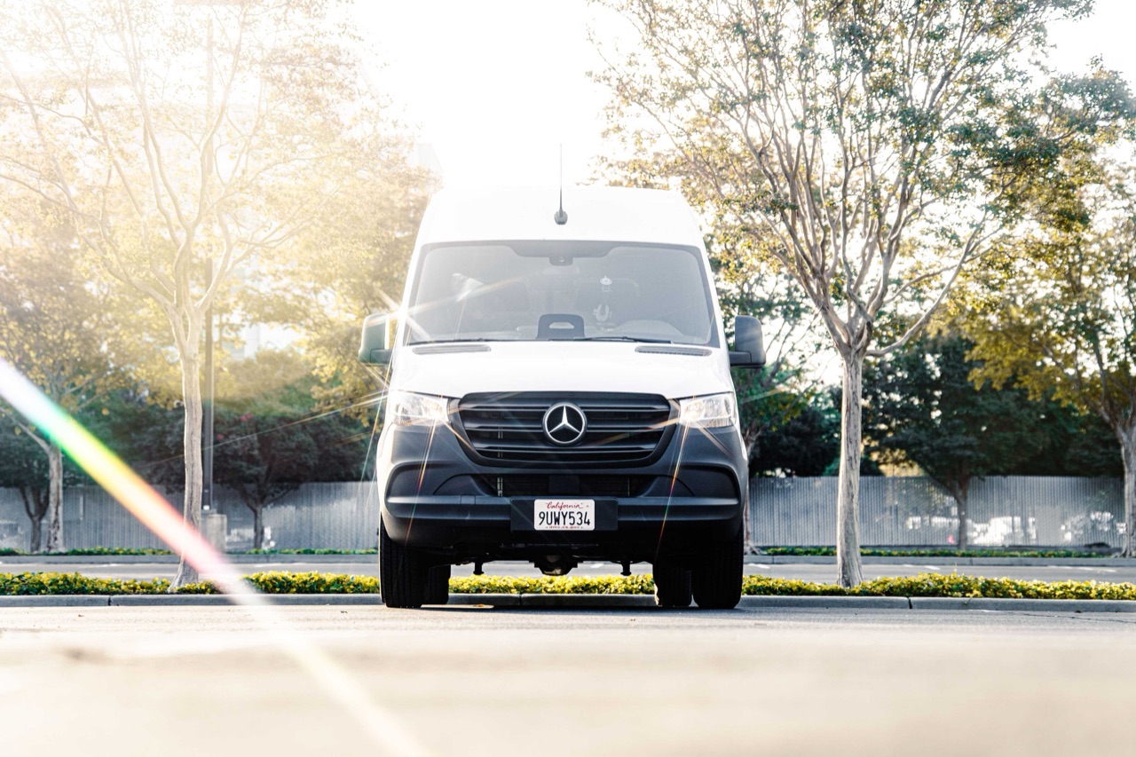 Mercedes-Benz Sprinter passenger van rental in Charleston, SC — near CHS airport and historic downtown