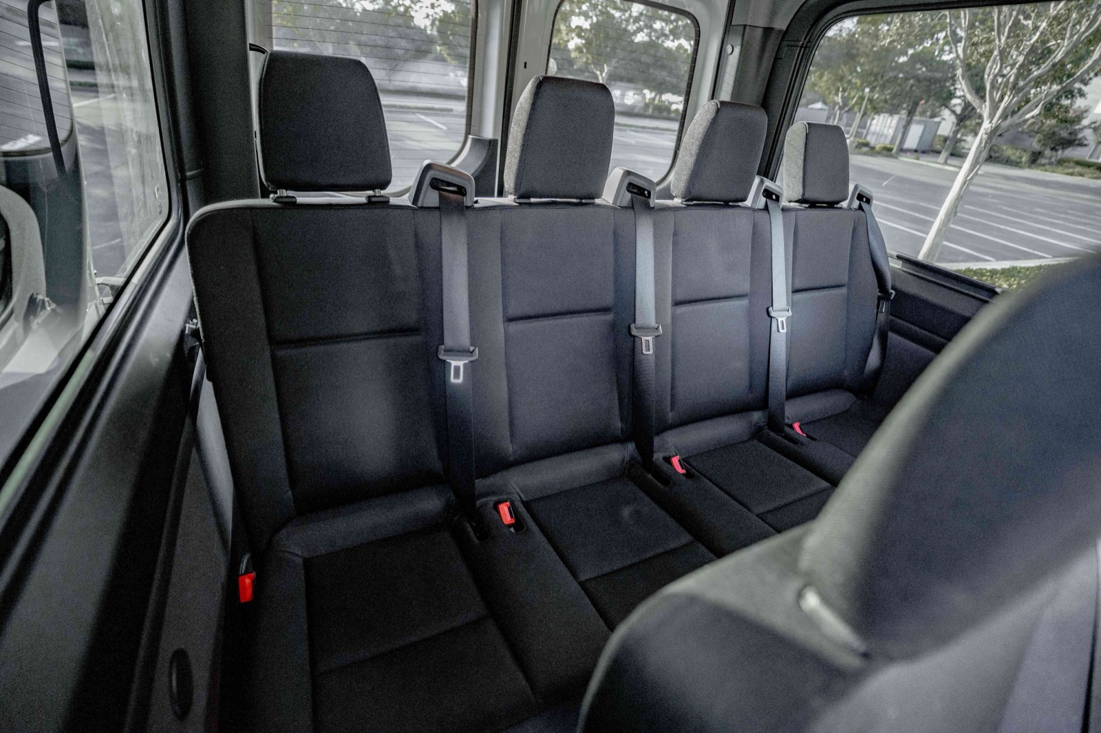 Silver Mercedes-Benz Sprinter passenger van — Charleston, SC van rental fleet near CHS airport