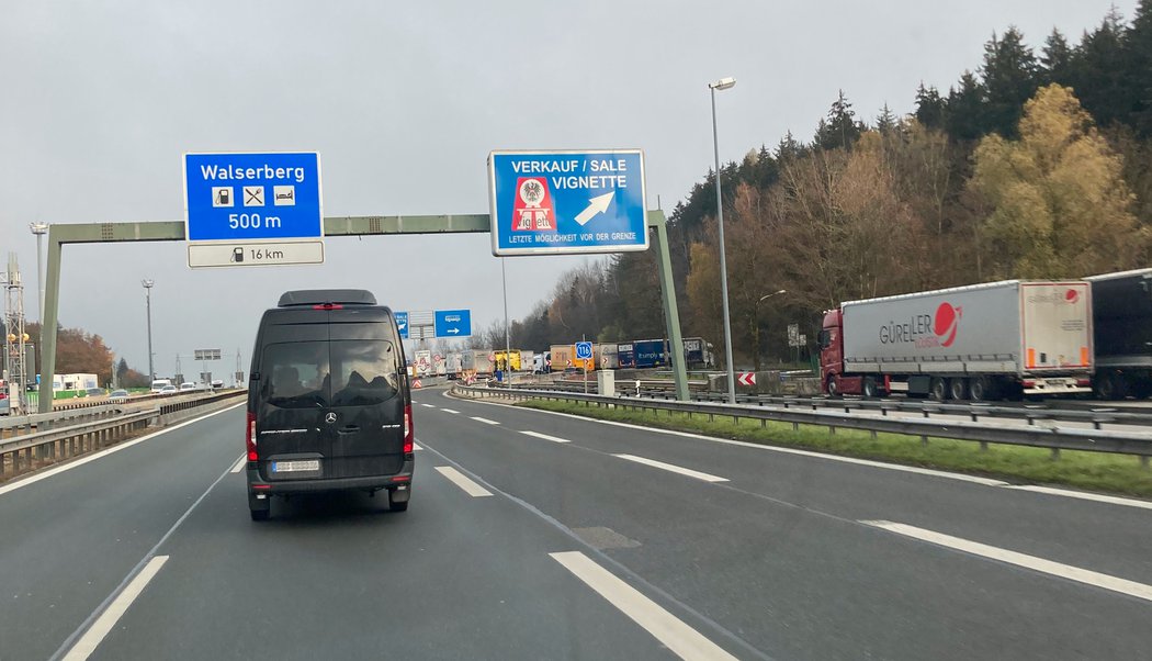 Sprinter van rental in southern Germany countryside