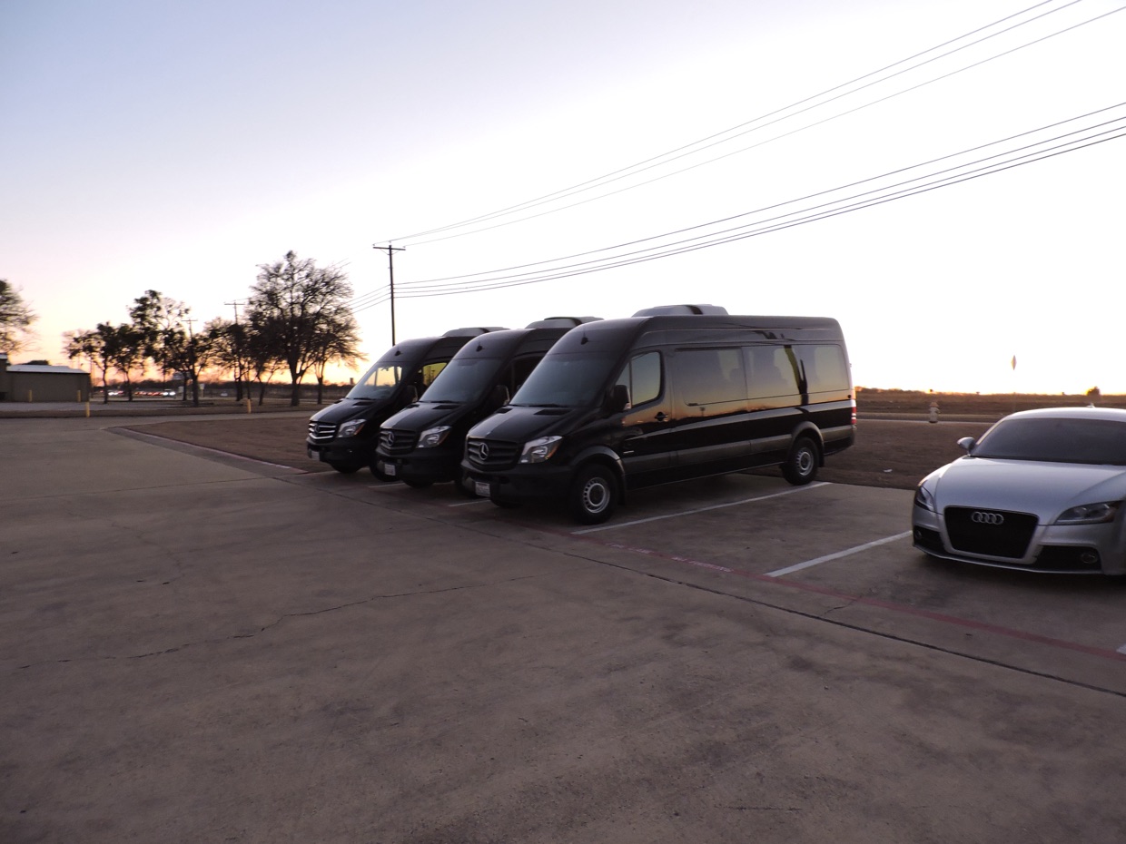 12 and 15 passenger Sprinter van rental in Greensboro, North Carolina