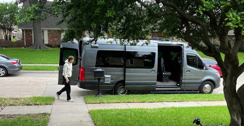 Mercedes-Benz Sprinter passenger van rental in Lubbock, TX — near Texas Tech University and LBB airport