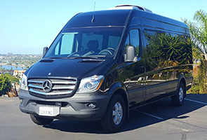 Luxury executive Sprinter van rental in Portland, Oregon