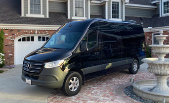 15-seater Sprinter van rental in San Diego