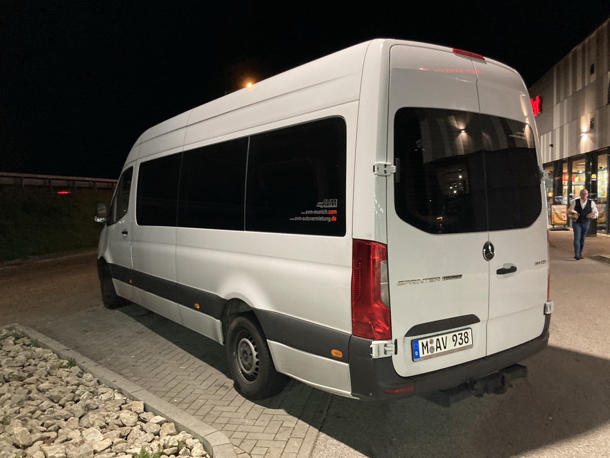 Mercedes-Benz Sprinter passenger van rental in St. Louis, MO — near the Gateway Arch and STL airport