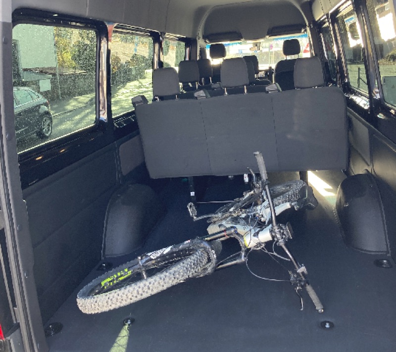 Europe 9 Seater XL โ 170" Wheelbase dimensions diagram