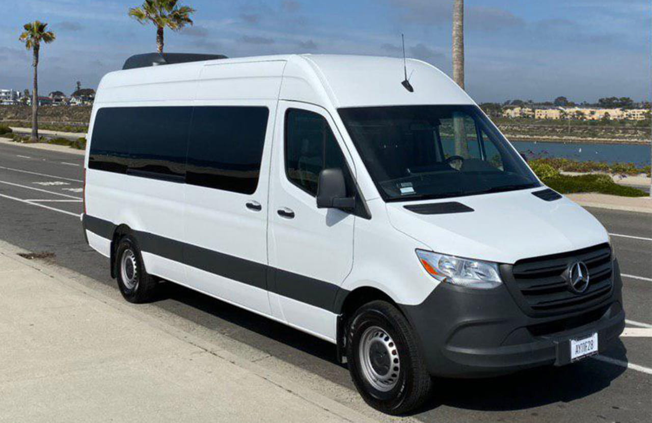 12 passenger sprinter van