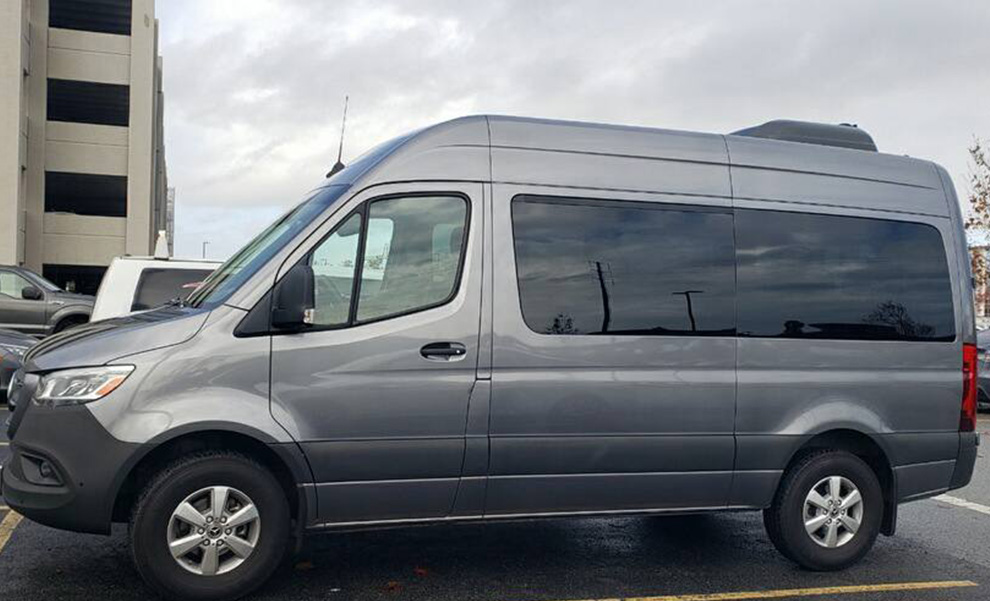 15 passenger Sprinter Van rental in Sacramento, CA