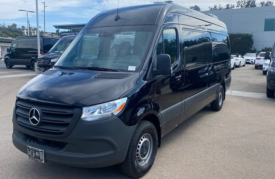 15 passenger sprinter van reclining seats