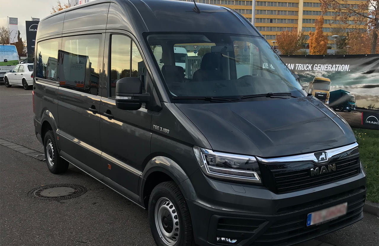 9 Passenger Mercedes Sprinter van rental Germany