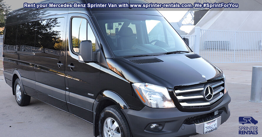 van for 9 passengers for rent