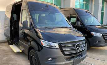Group travel in Sprinter van — Atlanta, GA