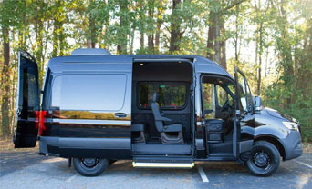 Mercedes Sprinter van exterior — Atlanta, GA
