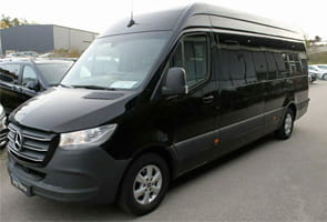 business van rental Europe seats