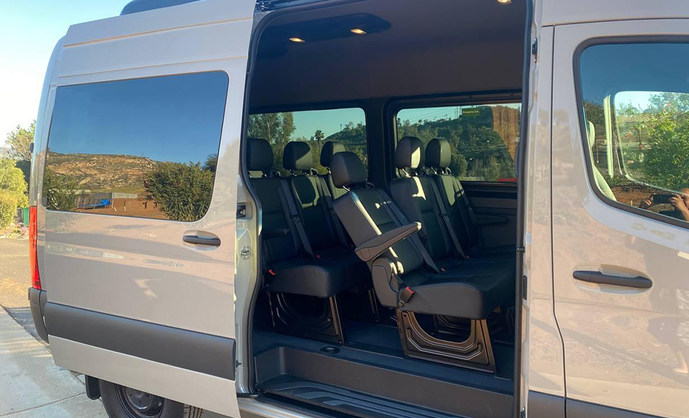 Passenger Sprinter Van rentals San Bernardino