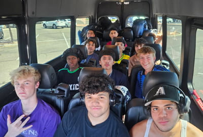 Soccer team transportation with Sprinter Van Rental