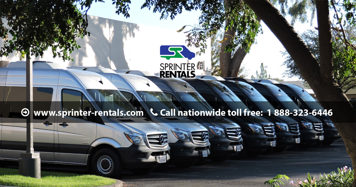 mercedes sprinter van rental near me