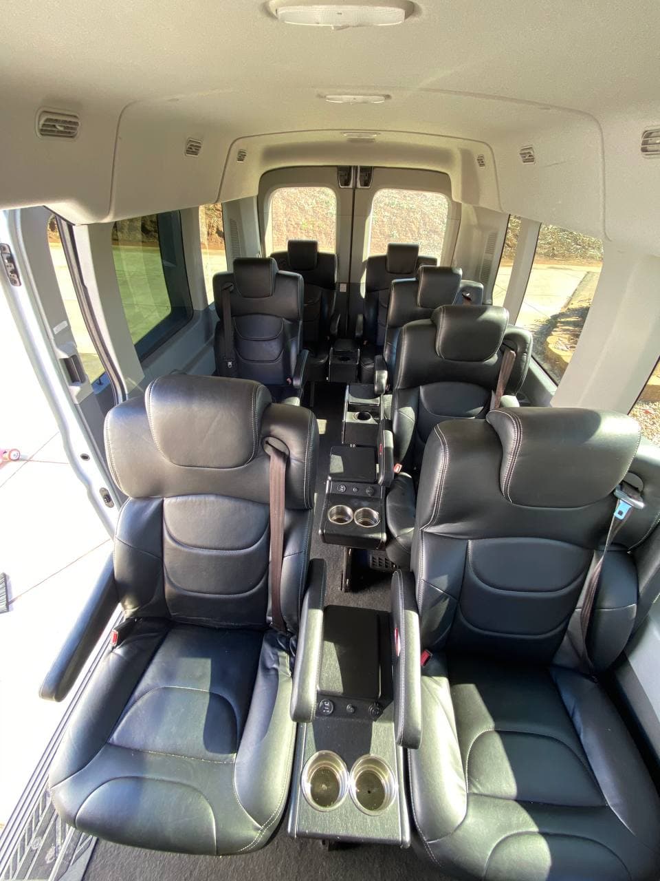 9 Reclining Business Van Transit Sprinter Van Rentals USA