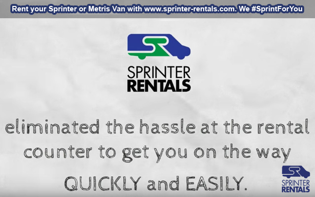 sprinter van rental procedure