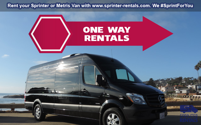 one way van rental near me