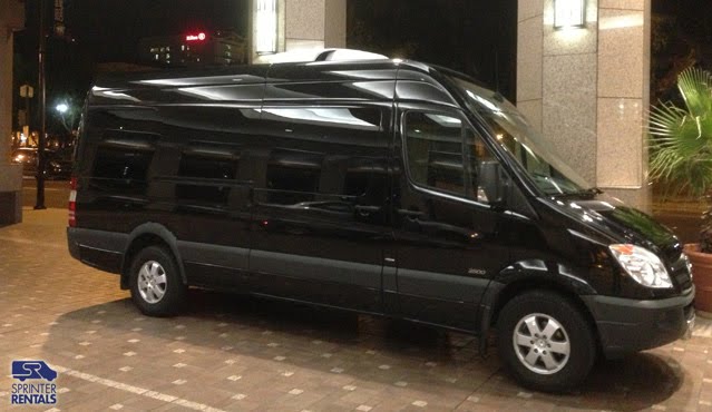 Luxury van rentals for famous people