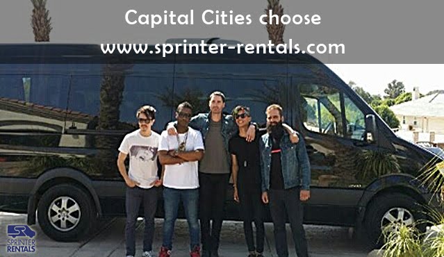 Capital Cities choose Sprinter Rentals