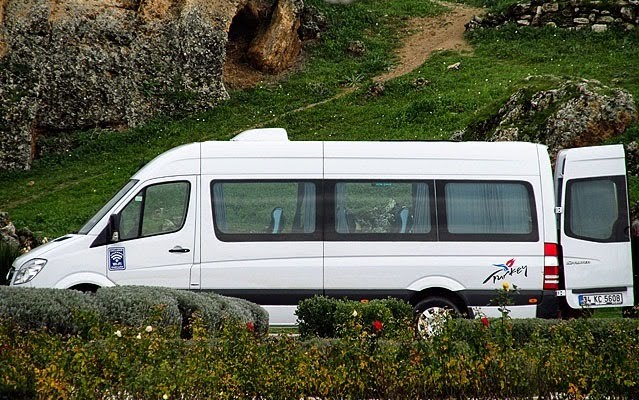 Sprinter Passenger Van used for road trips in Turkey