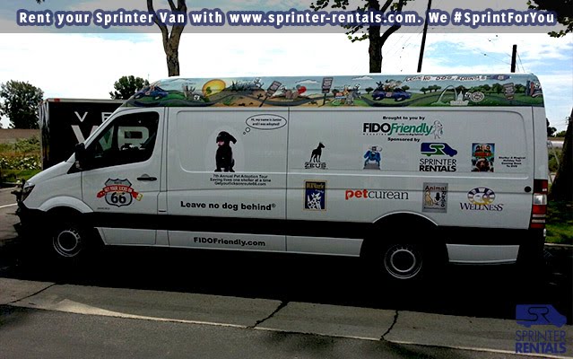 Sprinter Rentals Sponsors Get your licks pet tour