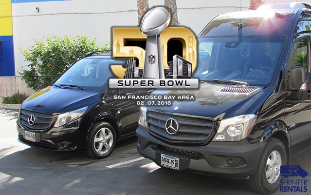 Superbowl 50 San Francisco Sprinter Van Rentals