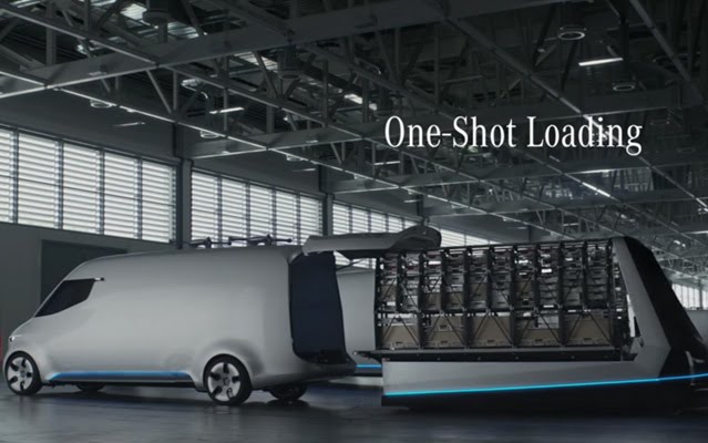 Vision Van one shot loading system