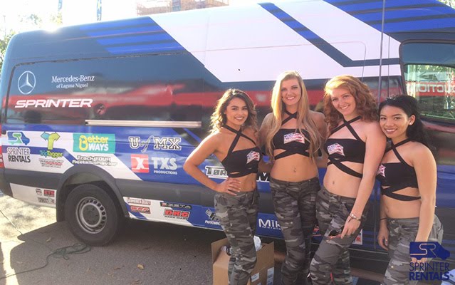 Sprinter Rentals Supercross team sponsorship