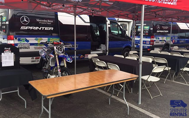 Sprinter Rentals Supercross team sponsorship