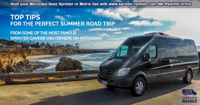 Tips for a perfect summer road trip with a Sprinter Van