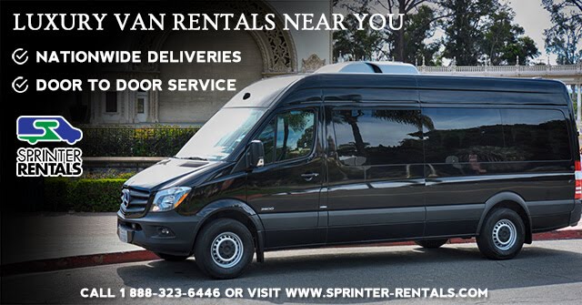 luxury van rentals near me