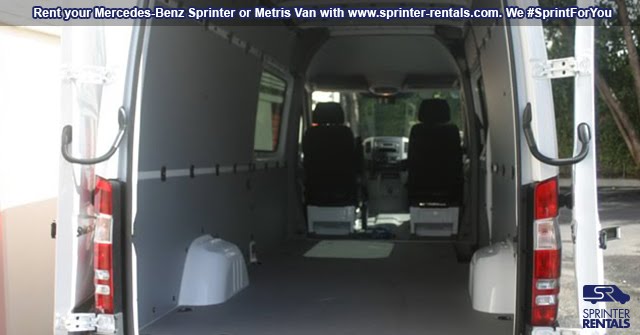 Sprinter Cargo vans for rent