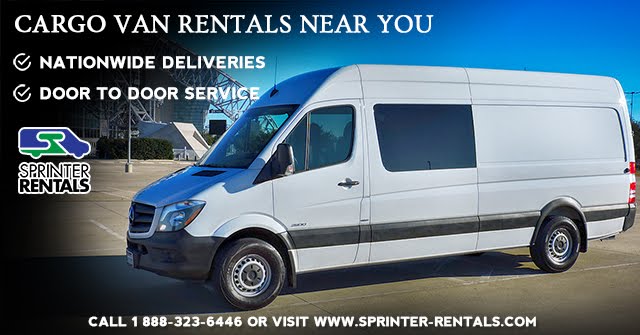 Cargo Van Rentals Near Me | Sprinter Van Rentals USA