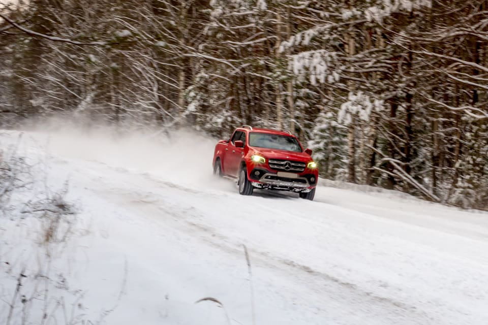 Mercedes-Benz pickup truck 2019